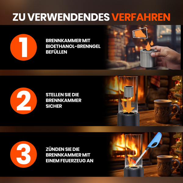 Tischkamin