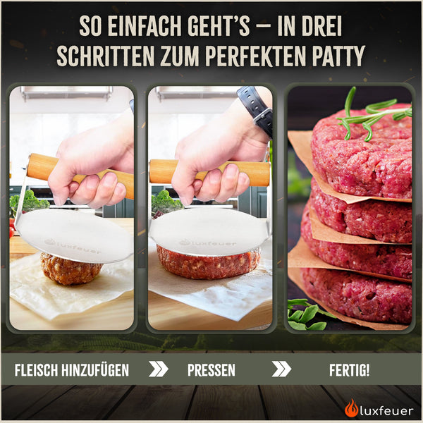 Burgerpresse Luxfeuer