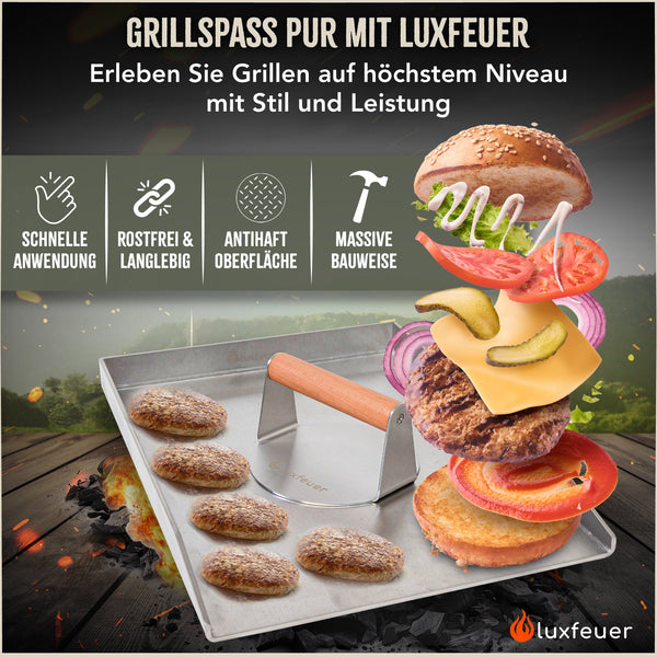 Burgerpresse Luxfeuer